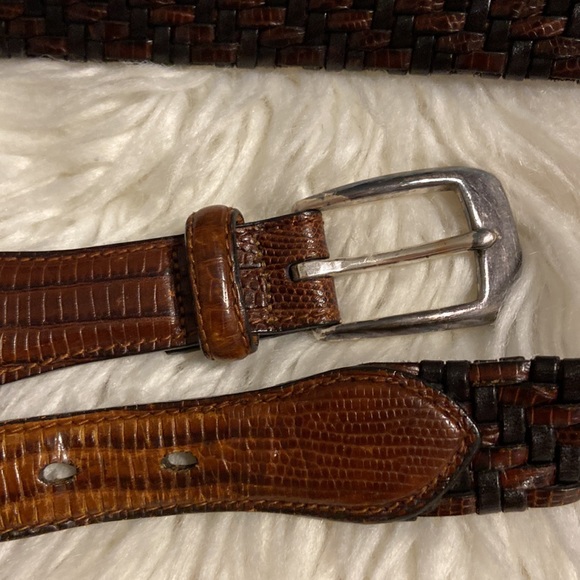 Brighton Man Belt size 40 good condition brown color - Picture 7 of 15